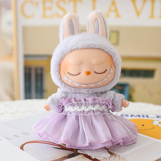 First and Second Generation Labubu Baby Clothes, Vinyl Blind Box Pendants, Replacement Clothes, Party Hats, Wedding Dresses, Replacement Shoes