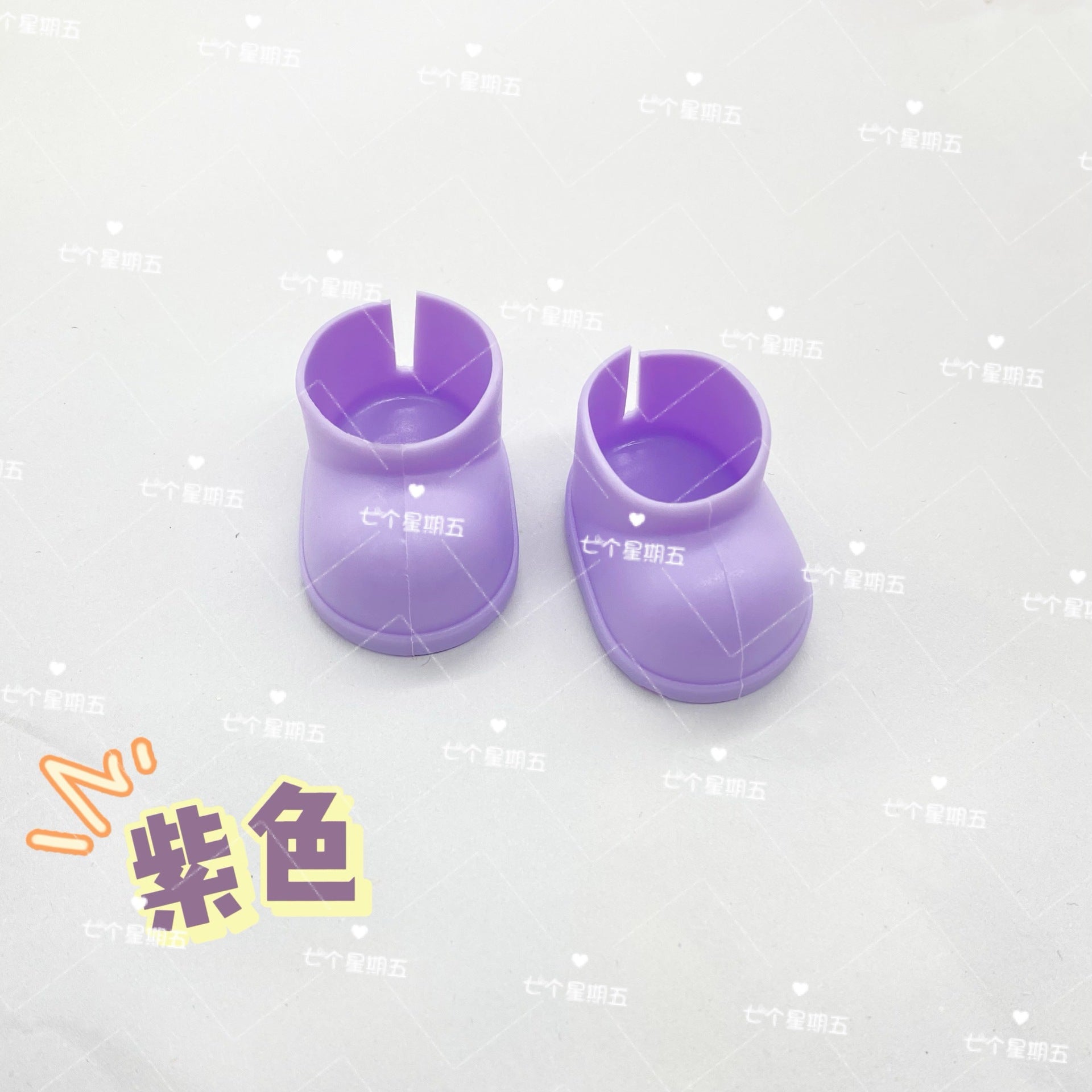 Stand Labubu10CM15 cm cotton doll doll doll shoes short rain boots toy accessories wholesale