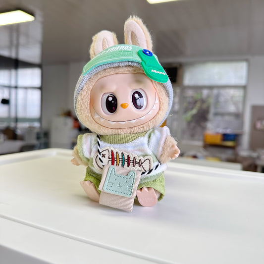 Only clothes] the first and second generation of blind box rabubu doll clothes LABUBU suit tide doll clothes for happy fish