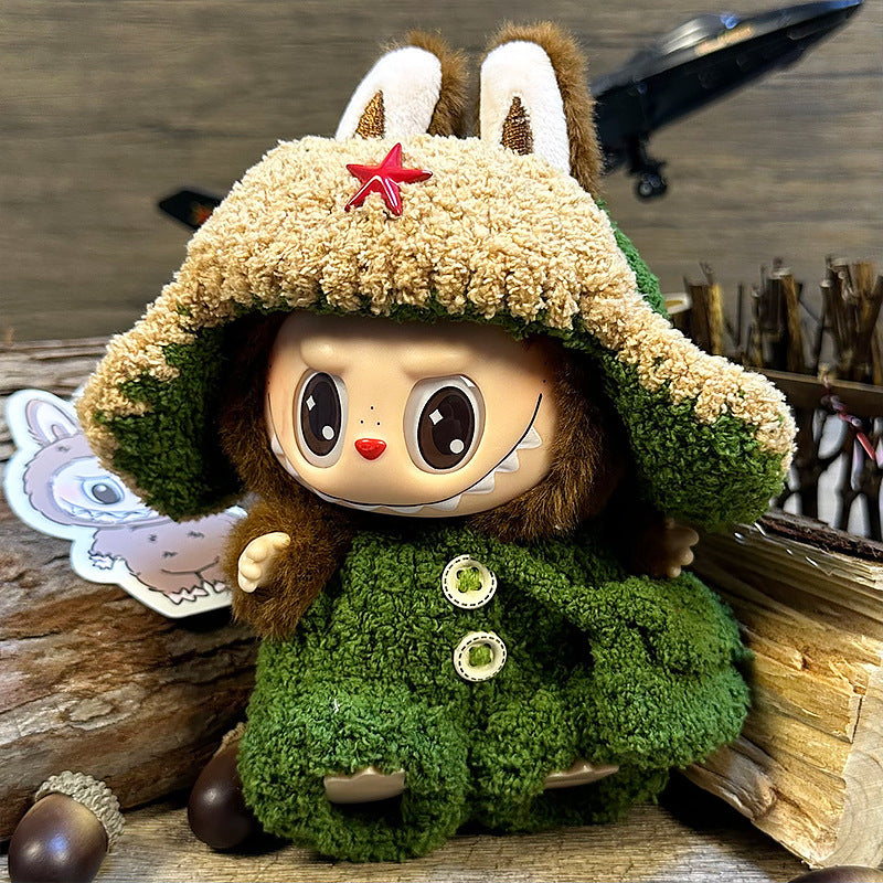 Labubu Doll Outfits Set for 17cm Vinyl Dolls - Trendy Styles