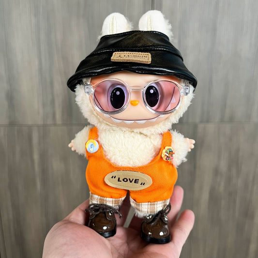 A generation of 17cm cloth baby clothes one or two generations of labubu blind box pendant clothes with replacement suit