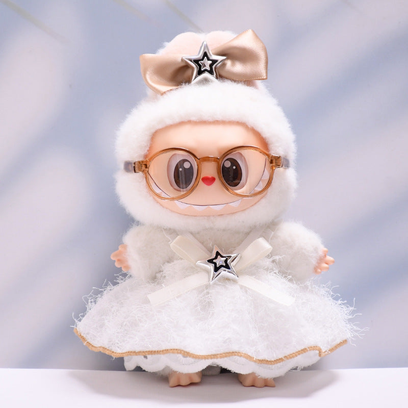 Only baby clothes] one, two and three generations of pendants labubu clothes stars Mao Mao skirt suit cloth baby clothes