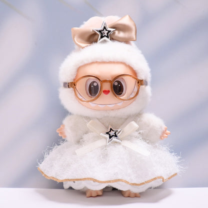 Only baby clothes] one, two and three generations of pendants labubu clothes stars Mao Mao skirt suit cloth baby clothes