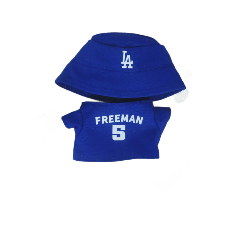 [Clothes Only] Bubble Mart Blind Box Pendant Generation II Rag Doll Sports suit Hat Top