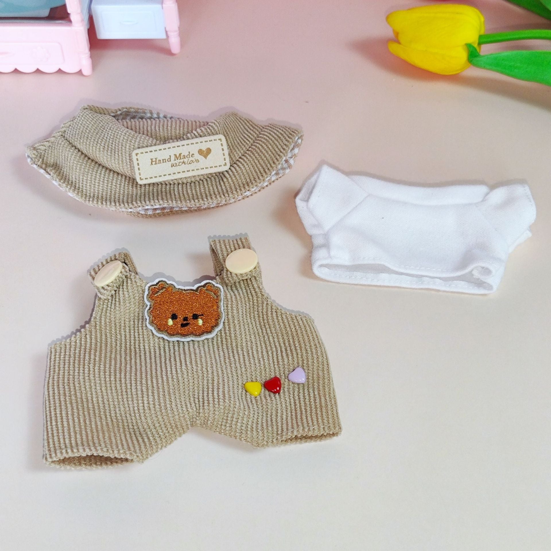 Labubu Doll Baby Clothes Set - Cute Outfit for Vinyl Dolls