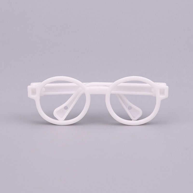 Labubu Transparent Protective Case Dustproof Storage Transparent Protective Cover for Party Headphones, Hats, and Glasses Accessories