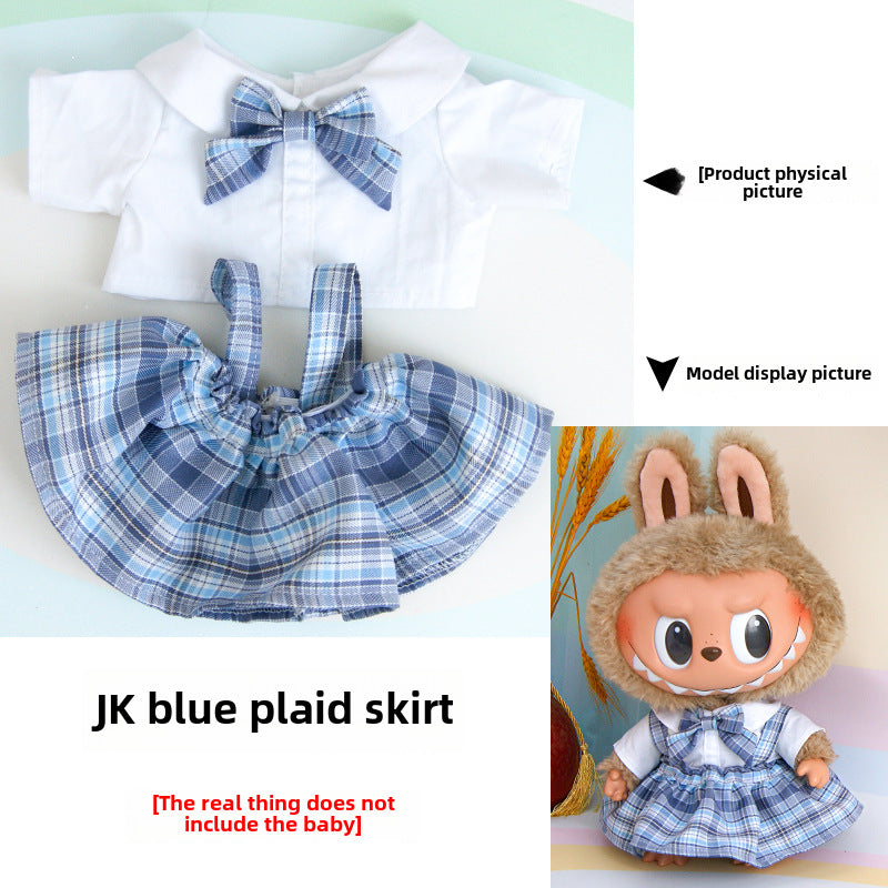 Labu cloth vinyl plush doll clothes replace Labubu Time to Chill doll clothes