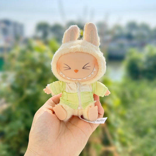 Only doll clothes] second generation rabu cloth sitting party doll clothes pendant LABUBU for dinosaur rush clothes tide