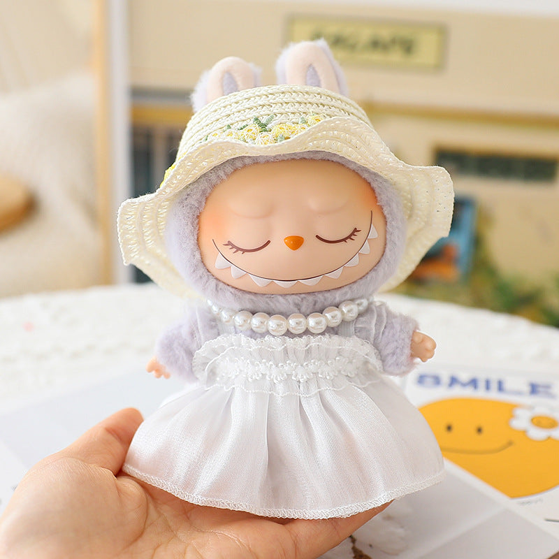 First and Second Generation Labubu Baby Clothes, Vinyl Blind Box Pendants, Replacement Clothes, Party Hats, Wedding Dresses, Replacement Shoes