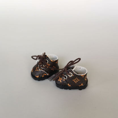Labubu Doll Shoes - Pink Princess & Brown Martin Styles
