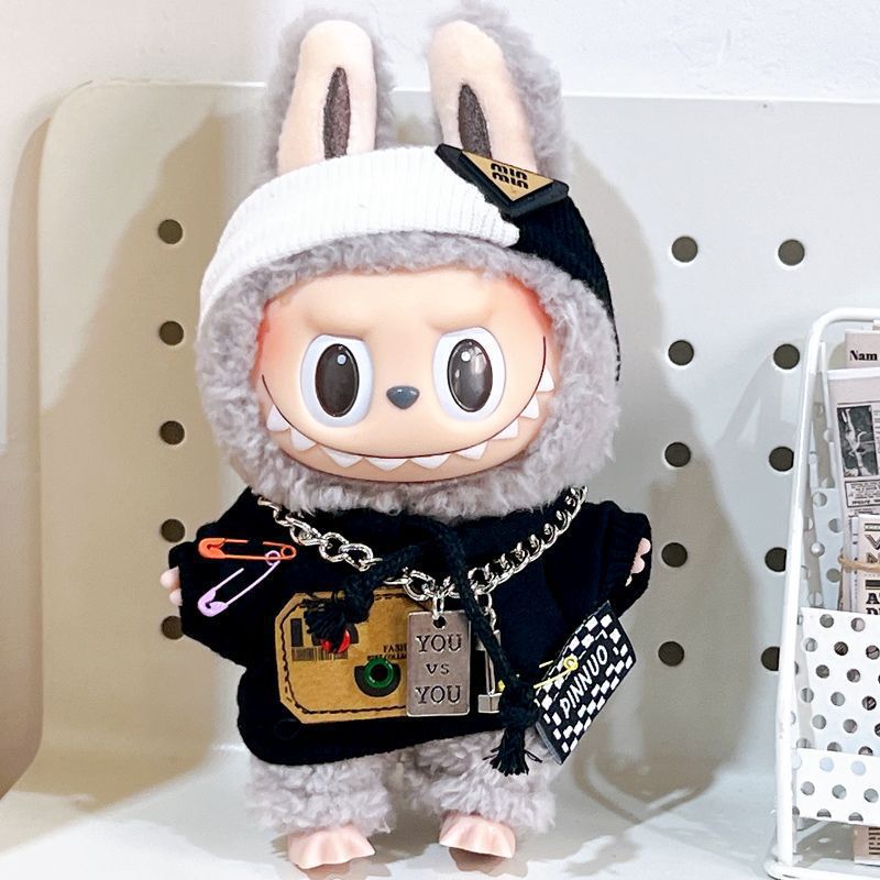 Labubu Doll Clothes Labubu Vinyl Doll 17cm Doll Dress-Up Bubble Mart Doll Dress-Up Doll Others