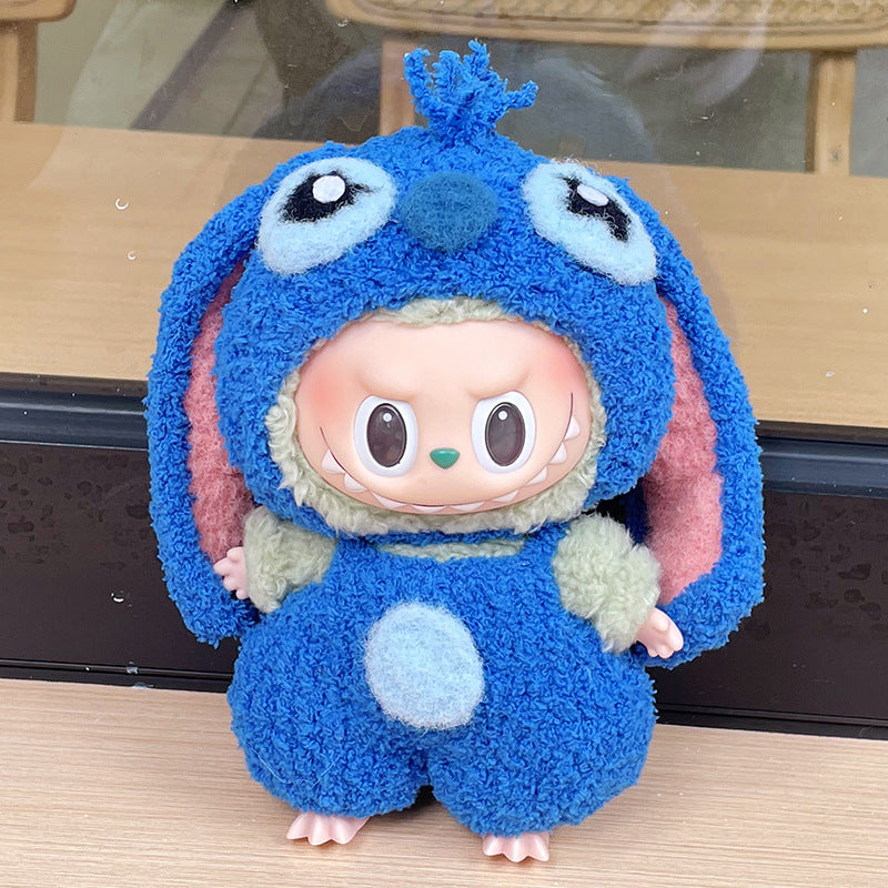 3rd Gen Labubu Doll Clothes Set for 17cm Vinyl Dolls