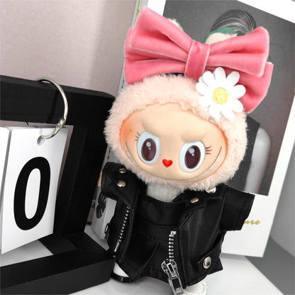 Labubu Doll Headband & Outfit Set for 17cm Vinyl Doll