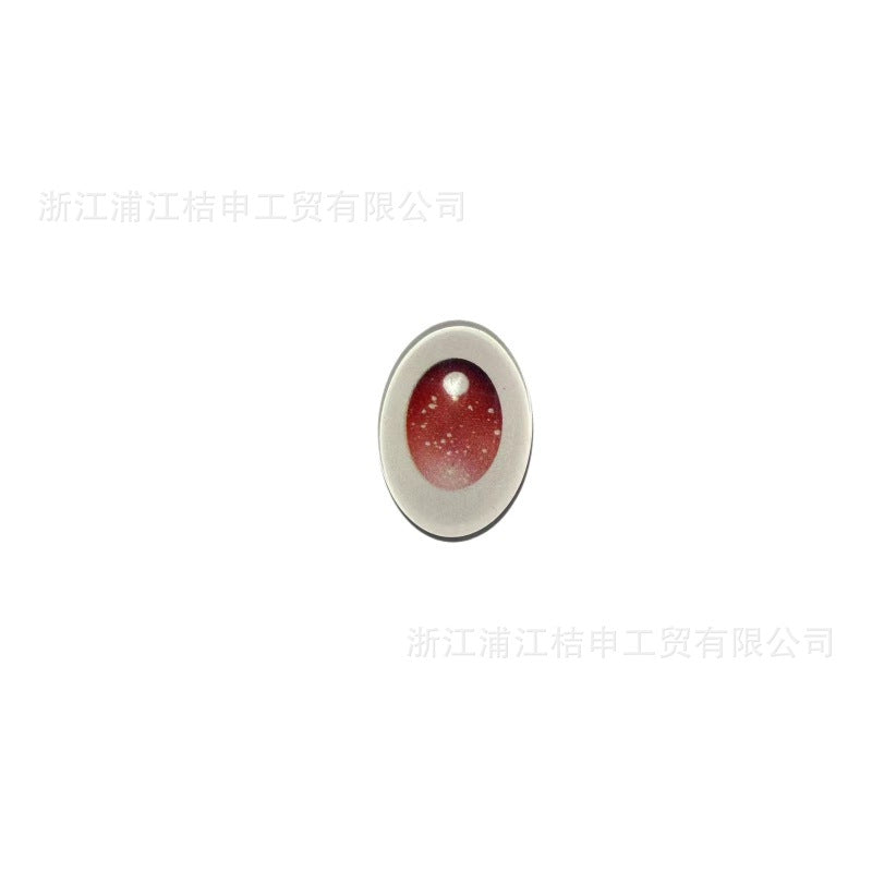 Labubu Doll Artificial Glass Eyes (25mmx18mm) - 11 Colors