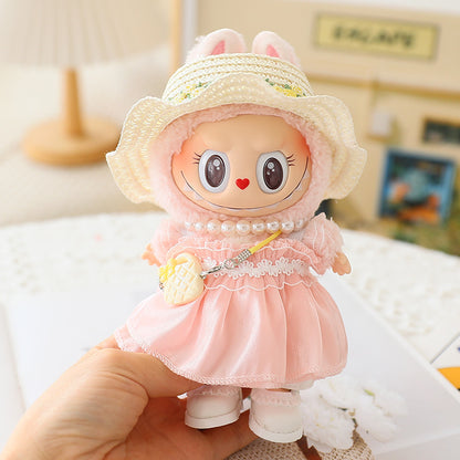 First and Second Generation Labubu Baby Clothes, Vinyl Blind Box Pendants, Replacement Clothes, Party Hats, Wedding Dresses, Replacement Shoes