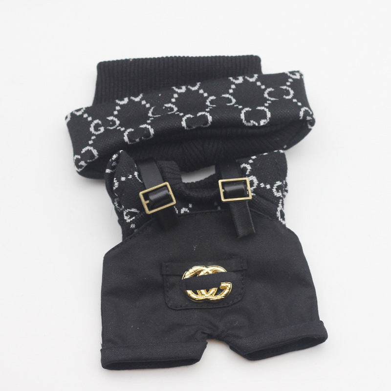 Labubu Doll Sweater & Hat Set for 17cm & 10cm Dolls
