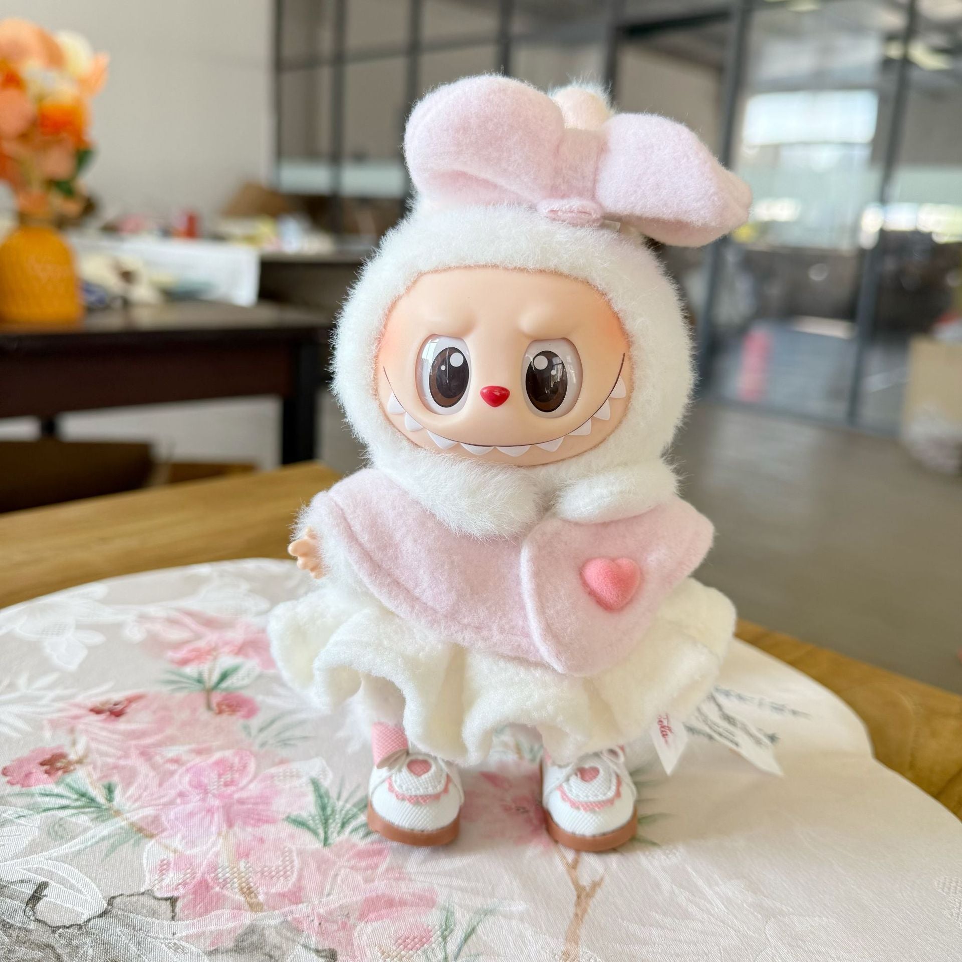 Only clothes] 17CM cloth cloth clothes cute princess cape shawl bag pendant LABUBU for 15cm