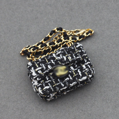 Labubu Mini Chanel Bag Pendant for Dolls - Stylish Accessory