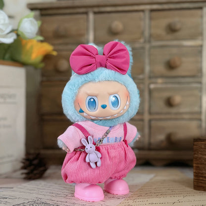 3rd Gen Labubu Doll Clothes Set for 17cm Vinyl Dolls