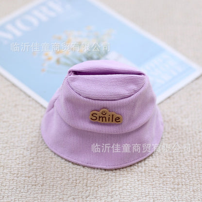 17cm labubu fisherman hat labubu vinyl small pendant hat clothes suit dress doll doll accessories