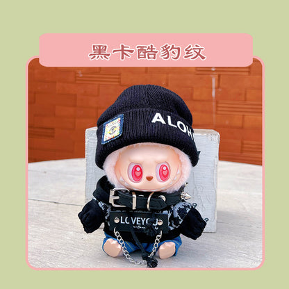 Labubu 15cm Sitting Doll Clothes - Macaron 2nd Gen Outfits