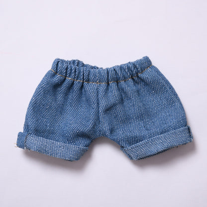 Only baby clothes] one or two generation pendant labubu clothes rainbow white T jeans suit suit labubu baby clothes