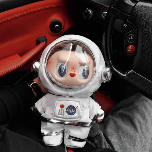 Labubu Spacesuit Outfit for 17cm & 38cm Dolls
