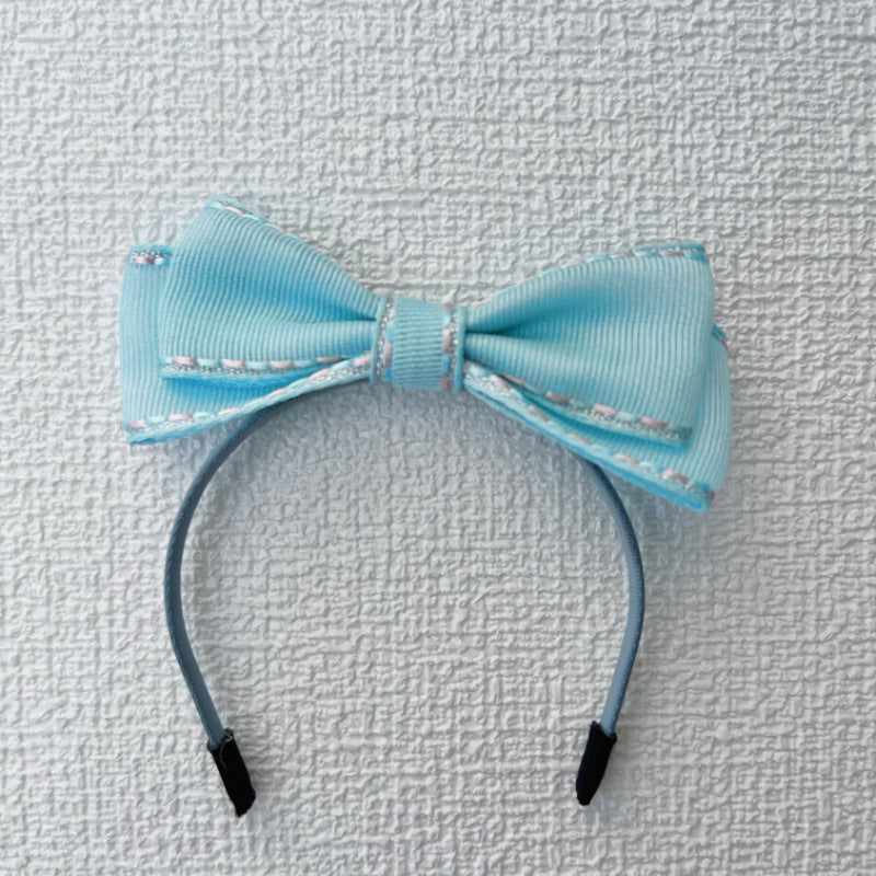 Only hair band] first and second generation key chain Labubu clothes pendant Macaron cloth jumper ribbon hair band