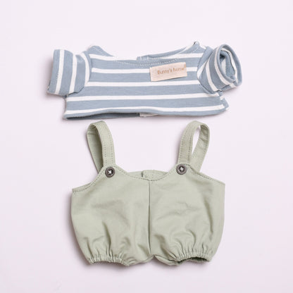 Only clothes] 38cm cloth doll clothes lovers small fresh casual baby clothes labubu replacement clothes