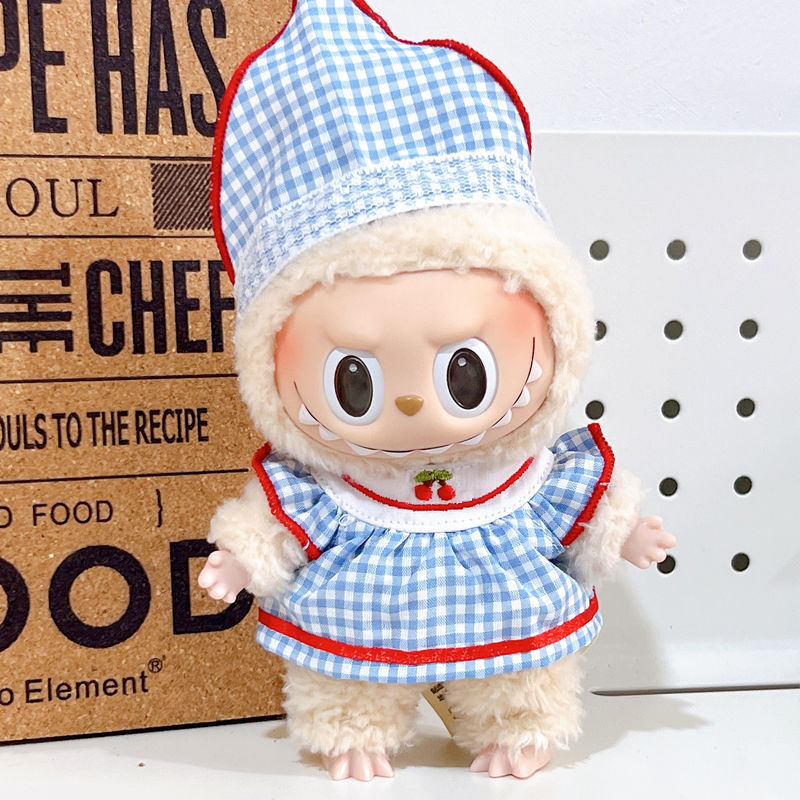 Labubu Doll Clothes Labubu Vinyl Doll 17cm Doll Dress-Up Bubble Mart Doll Dress-Up Doll Others