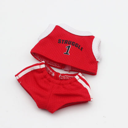 Labubu Doll Basketball Outfit Set - Vest & Pants in Multiple Colors
