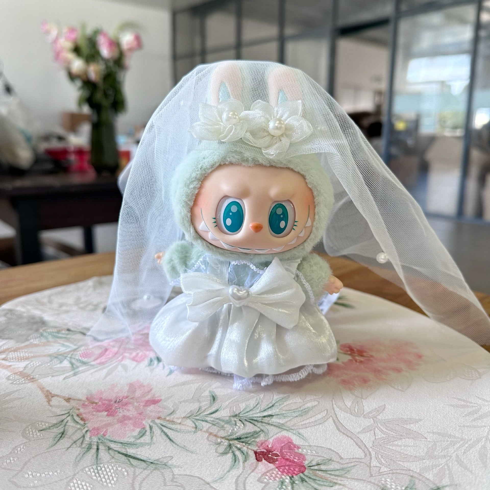 Labubu Doll Wedding Dress & Suit Outfits for 1st & 2nd Gen Blind Box