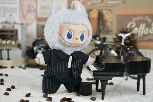 Labubu Doll Musician Outfit for 17cm Vinyl Doll