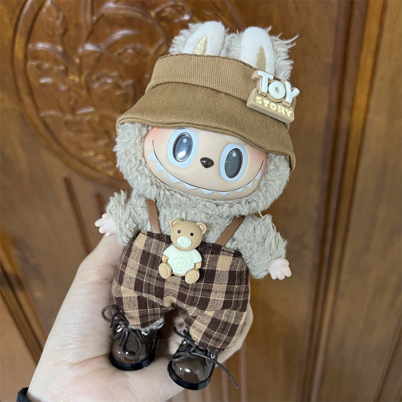 Labubu Doll Clothes Set for 17cm Vinyl Dolls