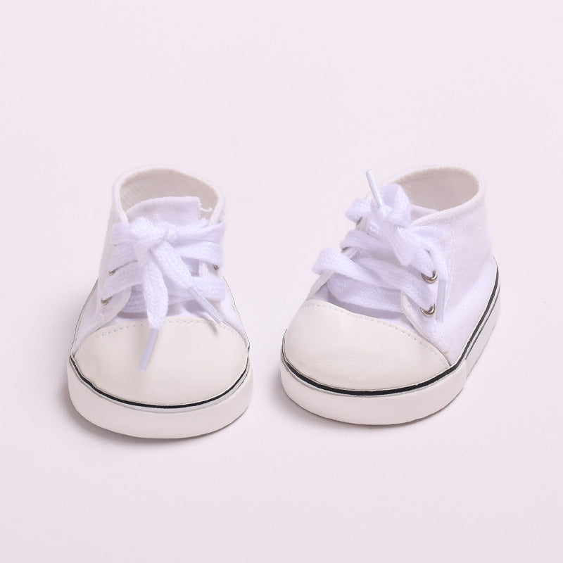 Only clothes] 38cm labubu doll love T-shirt jeans suit Labubu change clothes
