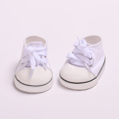 Only clothes] 38cm labubu doll love T-shirt jeans suit Labubu change clothes