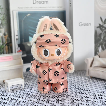 Labubu Doll Clothes Set for 17cm Pendant Doll - Outfits & Accessories