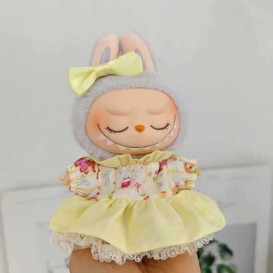 Labubu Doll Outfit Sets for 1st, 2nd & 3rd Gen - Skirts, Overalls & More