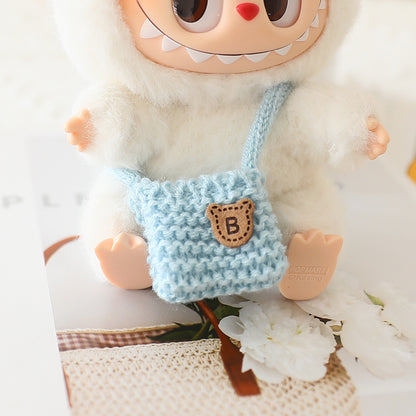 Labubu Baby Clothes Generation Two Generation Three Generation Labubu Clothes Wear Sweater Shoes Vinyl Pendant Replacement Glasses