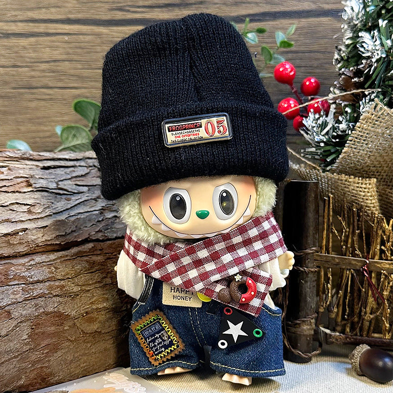 Labubu Doll Outfits Set for 17cm Vinyl Dolls - Trendy Styles