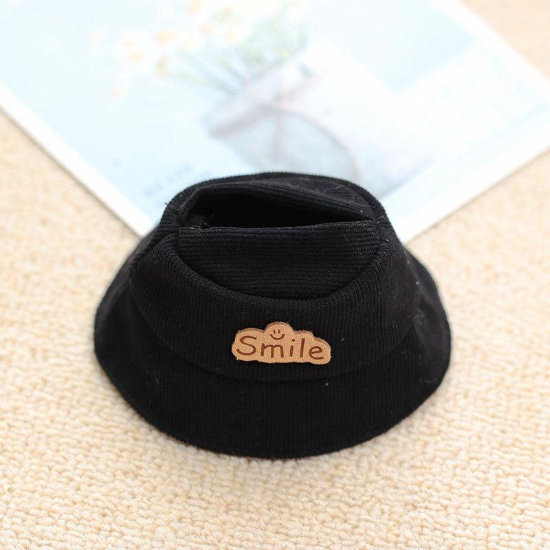 17cm labubu fisherman hat labubu vinyl small pendant hat clothes suit dress doll doll accessories