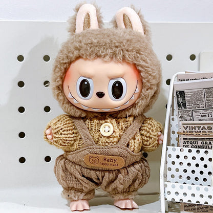 Labubu Doll Clothes Labubu Vinyl Doll 17cm Doll Dress-Up Bubble Mart Doll Dress-Up Doll Others