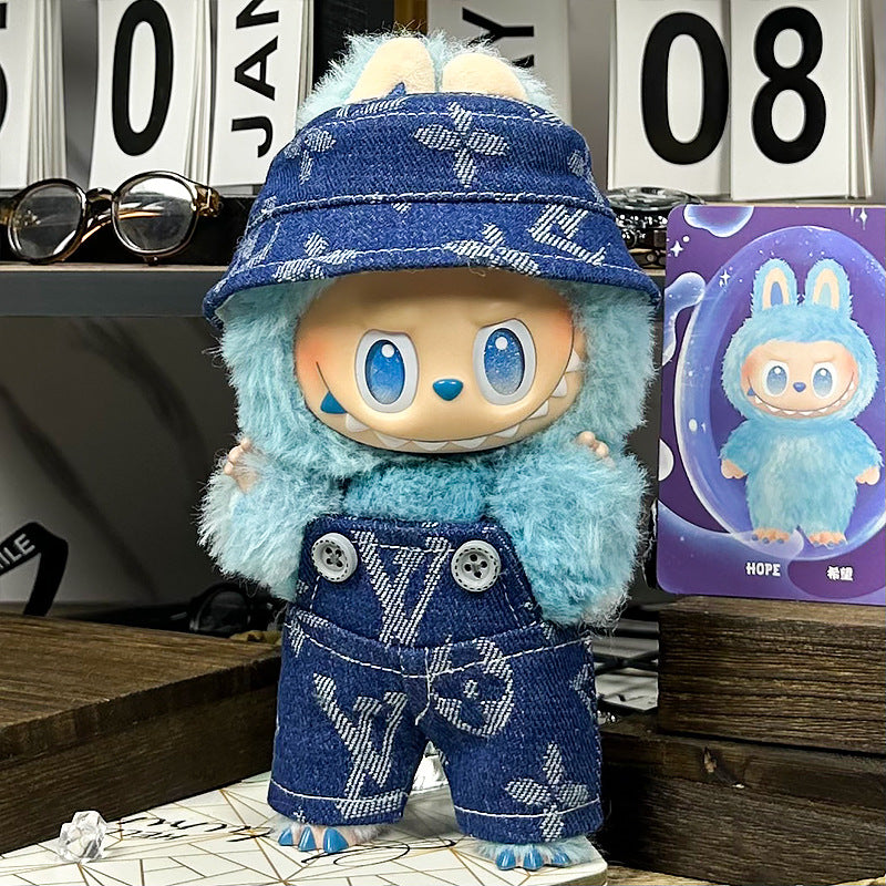 Labubu Doll Outfits Set for 17cm Vinyl Dolls - Trendy Styles