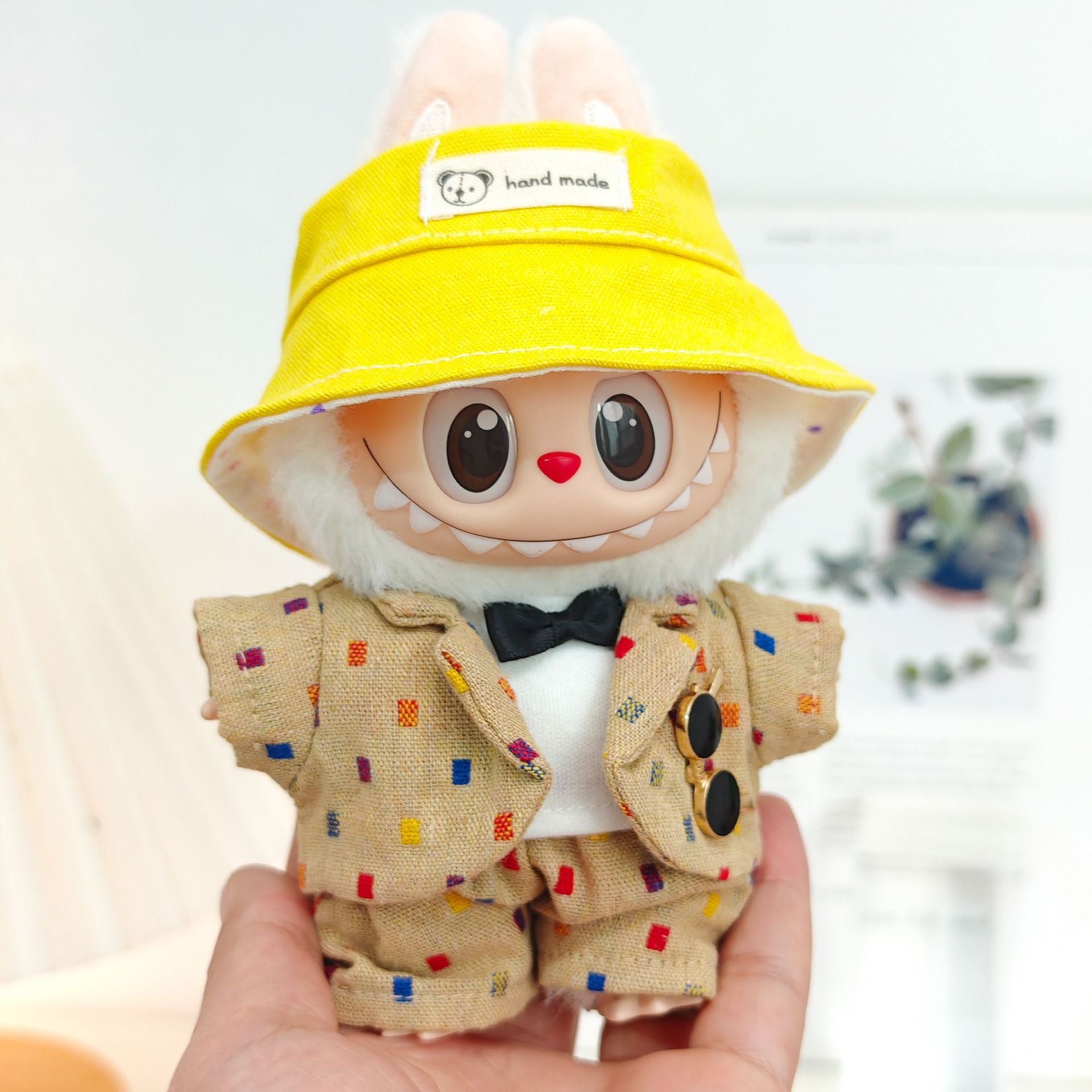 Labubu Doll Outfit Set - Velvet Skirts, Suits & Accessories for 2nd & 3rd Gen Pendant Dolls