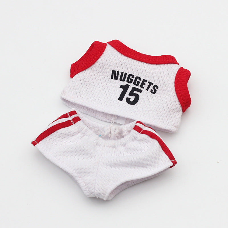 Labubu Doll Basketball Outfit Set - Vest & Pants in Multiple Colors