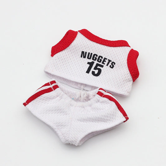 Labubu Doll Basketball Outfit Set - Vest & Pants in Multiple Colors