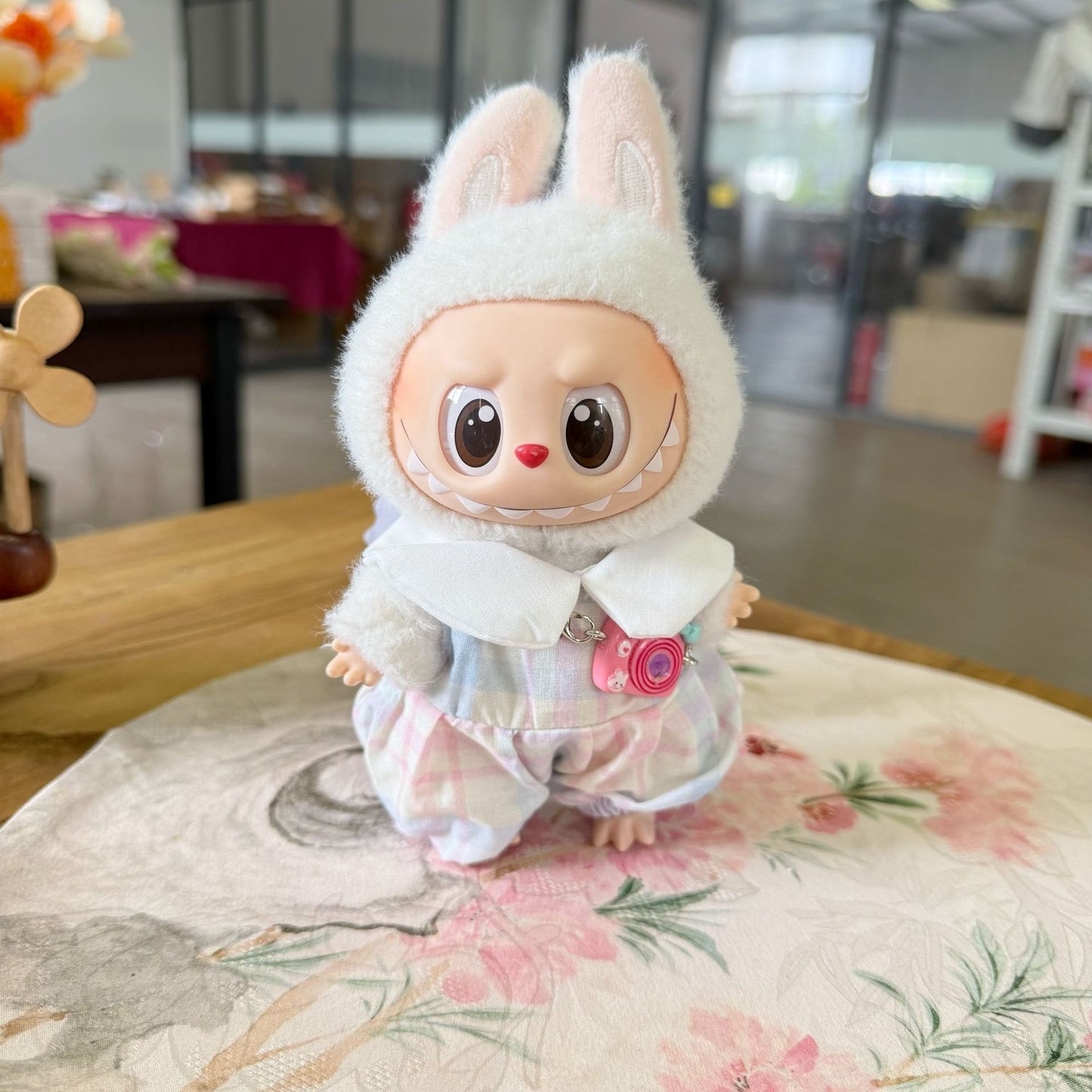 Only clothes] blind box cloth cloth clothes gradient colorful suit couple suit LABUBU jumpsuit skirt