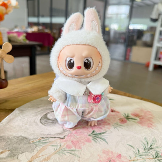 Only clothes] blind box cloth cloth clothes gradient colorful suit couple suit LABUBU jumpsuit skirt