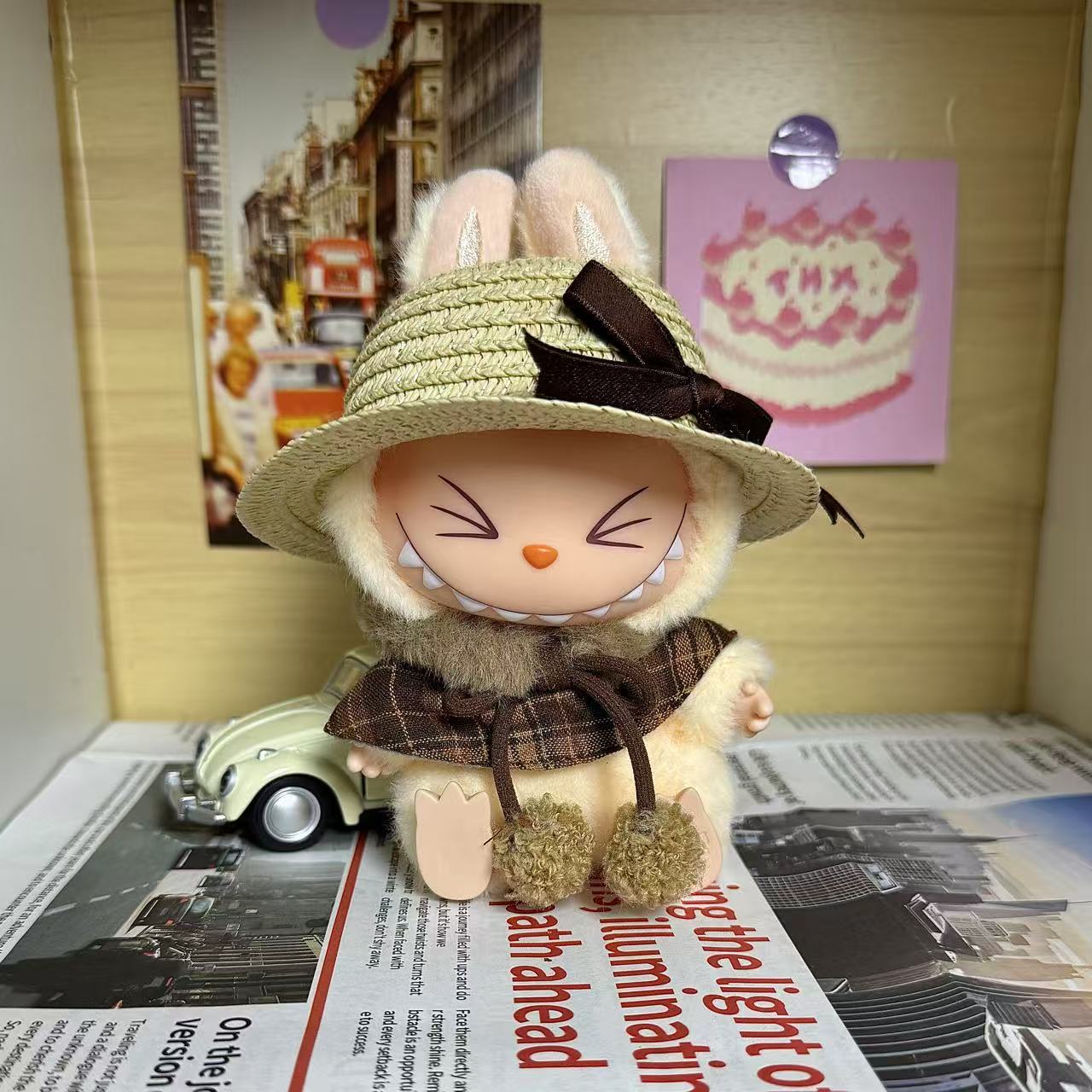 [Only for Baby Clothes] High-Energy 3Rd Generation Labubu Vinyl Baby Clothes Lucky Labubu 3.0 Clothes Are Trendy and Cool