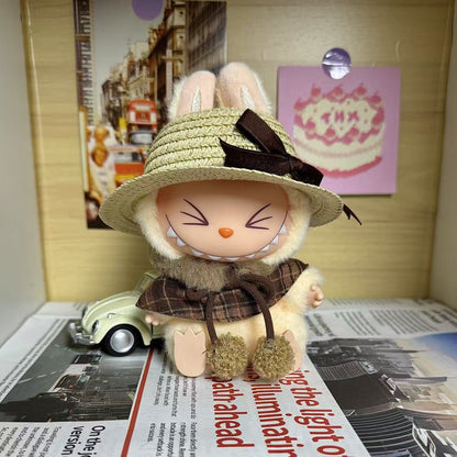 [Only for Baby Clothes] High-Energy 3Rd Generation Labubu Vinyl Baby Clothes Lucky Labubu 3.0 Clothes Are Trendy and Cool